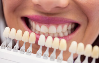 Patient receiving gentle care from a dentist with advanced equipment