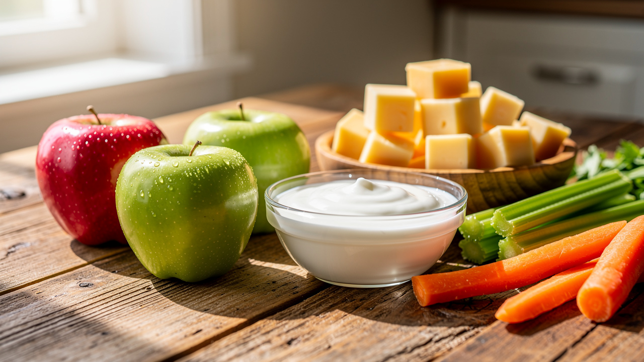 Nutritious tooth-friendly foods for children