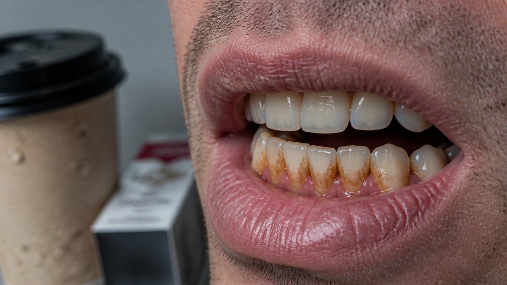 10 Signs You Need Your Teeth Cleaned Now staining from drinks and smoking